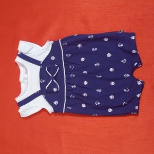 (NEWBORN/INFANT 0-3M) NAUTICA  BODYSUIT